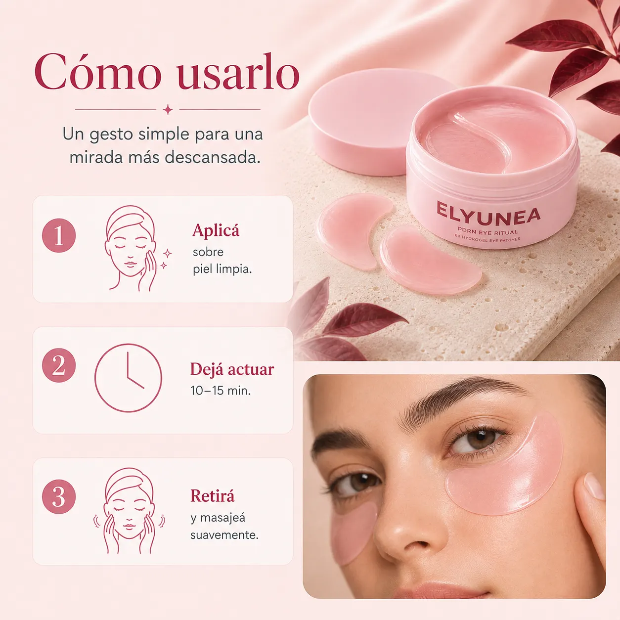 Cómo usar PDRN Eye Ritual